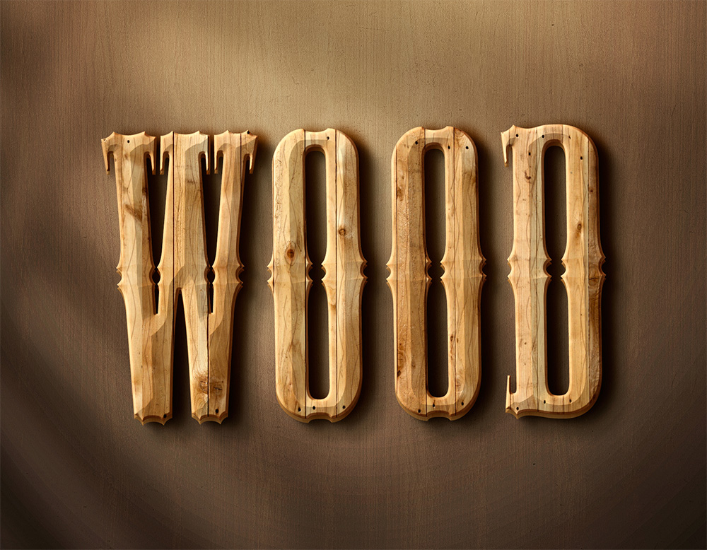 wood text effect photoshop free download