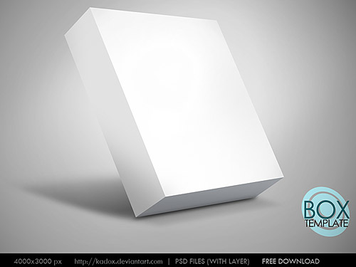 Download Free Box Template PSD at FreePSD.cc