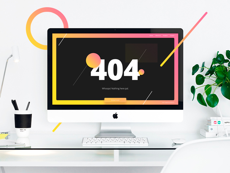 Custom 404 Error Page Template Free PSD, 404 page deisgn, 404 template