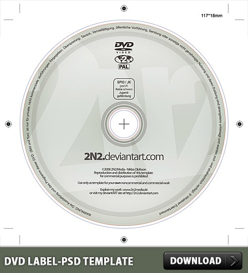 dvd label templates for mac