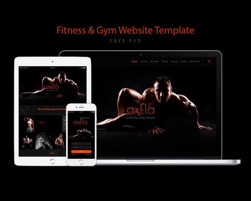fitness-gym-responsive-website-template-free-download-on-behance
