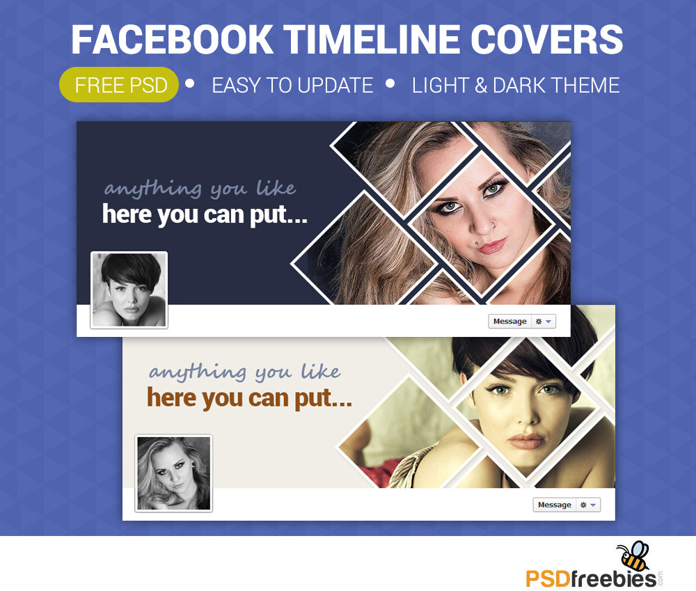 Personal Facebook Timeline Covers Free Psd Freepsdcc Free Psd