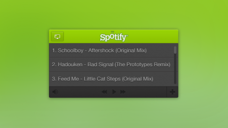 Spotify Mini Player Free PSD file | FreePSD.cc – Free PSD files and